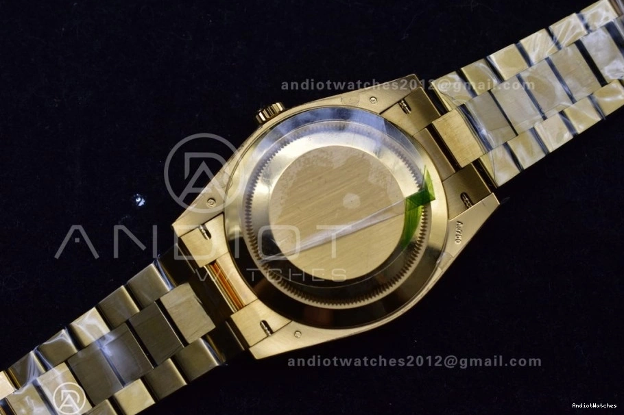 40 Edition VR3255 Dial Weight) Day THBF YG 660 Date (Gain Crystal Bracelet on Best President RelaxedFit 228238 1:1 Black 0727